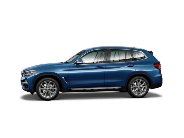 BMW X3 xDrive20d color Azul. Año 2021. 140KW(190CV). Diésel. En concesionario Vehinter Getafe de Madrid