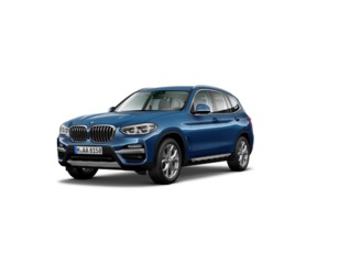 Fotos de BMW X3 xDrive20d color Azul. Año 2021. 140KW(190CV). Diésel. En concesionario Vehinter Getafe de Madrid