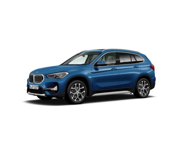 BMW X1 sDrive18d color Azul. Año 2021. 110KW(150CV). Diésel. En concesionario Vehinter Getafe de Madrid