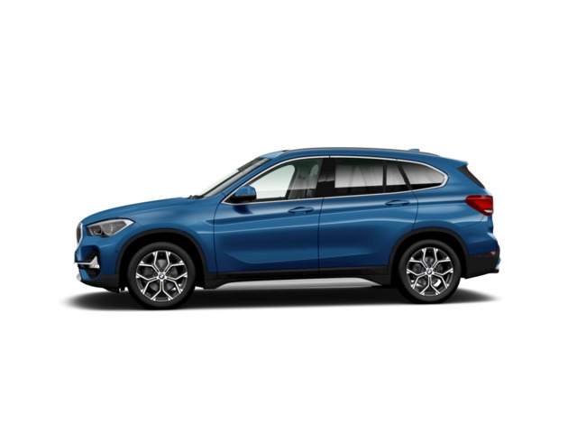BMW X1 sDrive18d color Azul. Año 2021. 110KW(150CV). Diésel. En concesionario Vehinter Getafe de Madrid