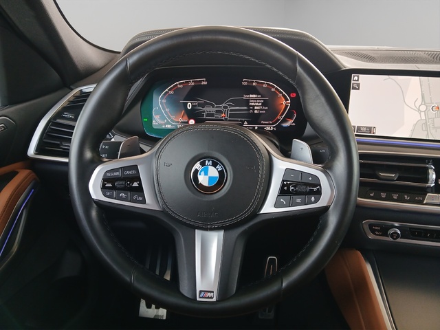 BMW X6 xDrive30d color Azul. Año 2021. 210KW(286CV). Diésel. En concesionario GANDIA Automoviles Fersan, S.A. de Valencia