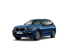 Fotos de BMW X3 xDrive20d color Azul. Año 2021. 140KW(190CV). Diésel. En concesionario Pruna Motor, S.L de Barcelona
