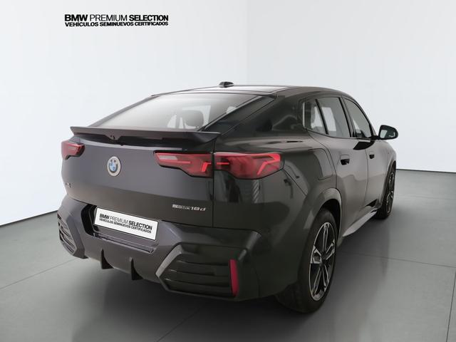 BMW X2 sDrive18d color Negro. Año 2024. 110KW(150CV). Diésel. En concesionario Automotor Premium Viso - Málaga de Málaga