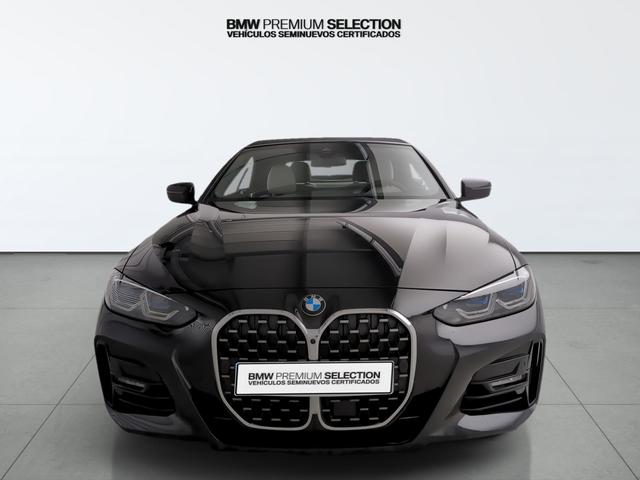 BMW Serie 4 420d Cabrio color Negro. Año 2024. 140KW(190CV). Diésel. En concesionario Automotor Premium Velázquez - Málaga de Málaga