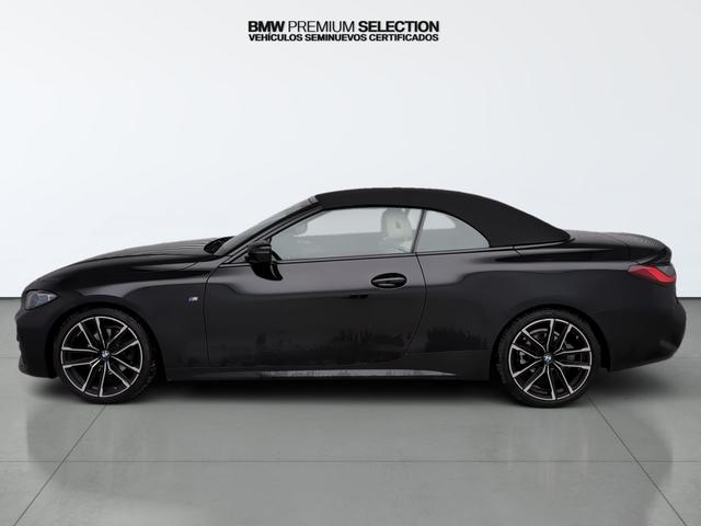 BMW Serie 4 420d Cabrio color Negro. Año 2024. 140KW(190CV). Diésel. En concesionario Automotor Premium Velázquez - Málaga de Málaga