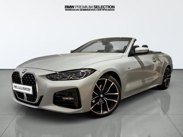BMW Serie 4 420d Cabrio color Gris. Año 2024. 140KW(190CV). Diésel. En concesionario Automotor Premium Marbella - Málaga de Málaga
