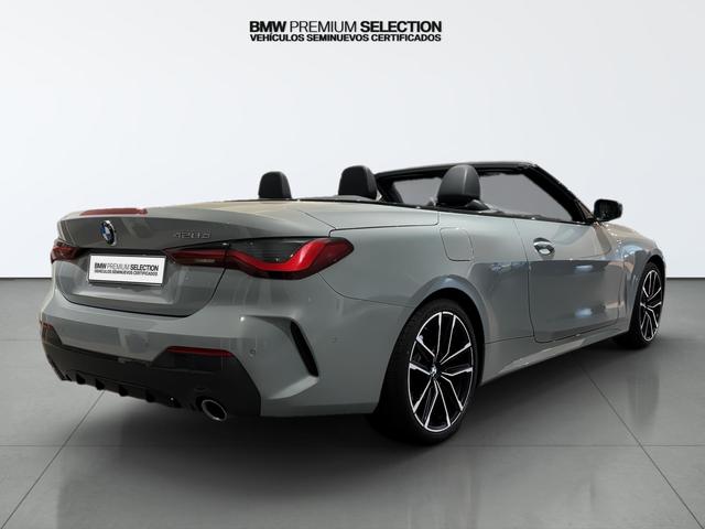 BMW Serie 4 420d Cabrio color Gris. Año 2024. 140KW(190CV). Diésel. En concesionario Automotor Premium Marbella - Málaga de Málaga