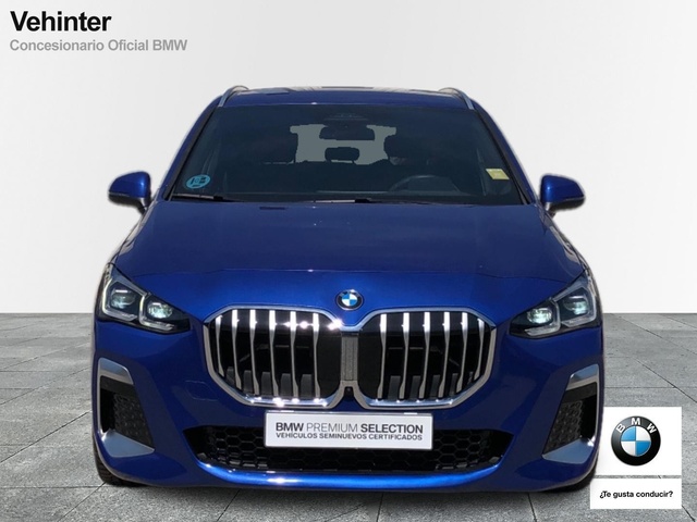 BMW Serie 2 218i Active Tourer color Azul. Año 2022. 100KW(136CV). Gasolina. En concesionario Vehinter Getafe de Madrid