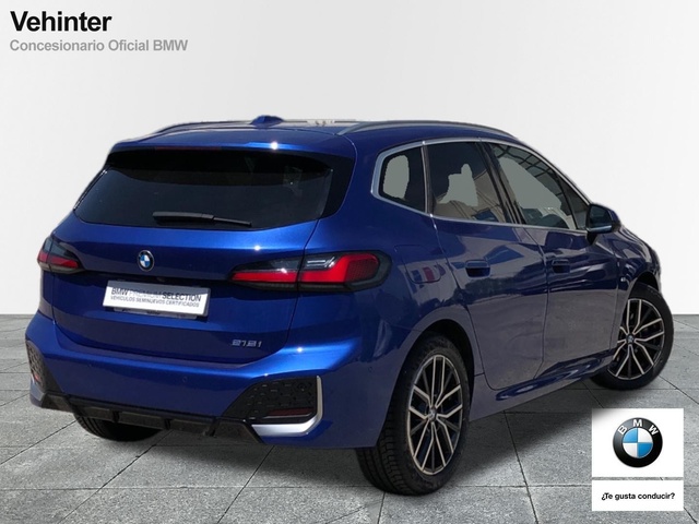 BMW Serie 2 218i Active Tourer color Azul. Año 2022. 100KW(136CV). Gasolina. En concesionario Vehinter Getafe de Madrid