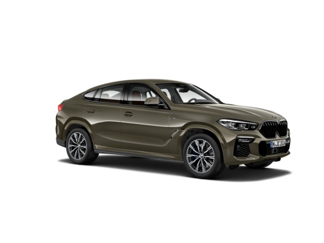 BMW X6 xDrive40d color Marrón. Año 2021. 250KW(340CV). Diésel. En concesionario Auto Premier, S.A. - MADRID de Madrid