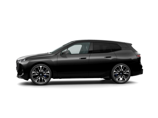 BMW iX xDrive45 color Negro. Año 2025. 300KW(408CV). Eléctrico. En concesionario Augusta Aragon S.A. de Zaragoza