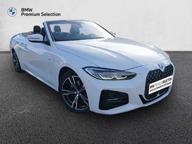 BMW Serie 4 420i Cabrio color Blanco. Año 2024. 135KW(184CV). Gasolina. En concesionario Ceres Motor S.L. de Cáceres