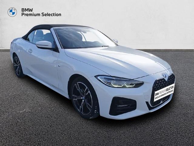 BMW Serie 4 420i Cabrio color Blanco. Año 2024. 135KW(184CV). Gasolina. En concesionario Ceres Motor S.L. de Cáceres