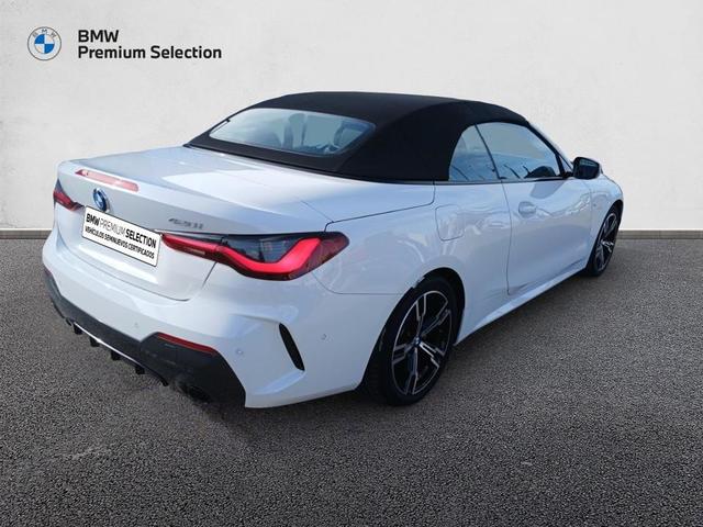 BMW Serie 4 420i Cabrio color Blanco. Año 2024. 135KW(184CV). Gasolina. En concesionario Ceres Motor S.L. de Cáceres
