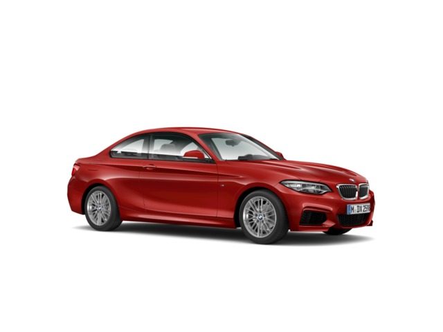 BMW Serie 2 218i Coupe color Rojo. Año 2019. 100KW(136CV). Gasolina. En concesionario Movitransa Cars Jerez de Cádiz