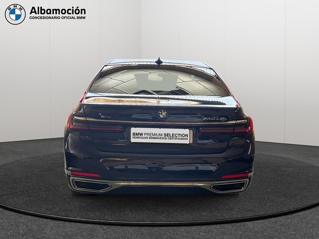 BMW Serie 7 745Le color Azul. Año 2020. 290KW(394CV). Híbrido Electro/Gasolina. En concesionario Albamocion S.L. ALBACETE de Albacete