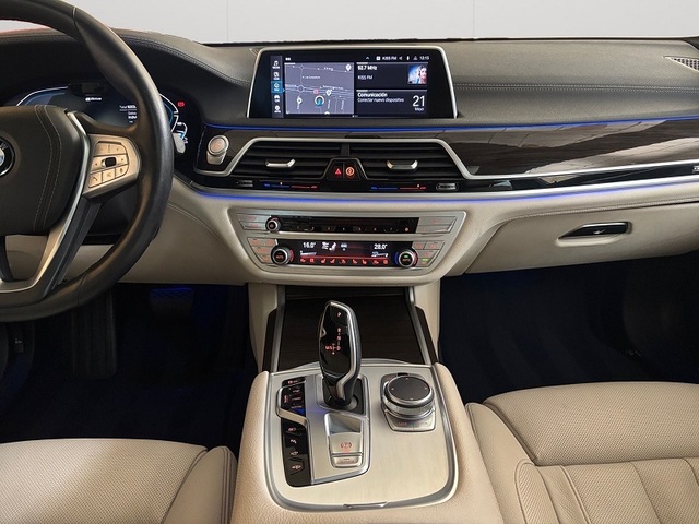 BMW Serie 7 745Le color Azul. Año 2020. 290KW(394CV). Híbrido Electro/Gasolina. En concesionario Albamocion S.L. ALBACETE de Albacete