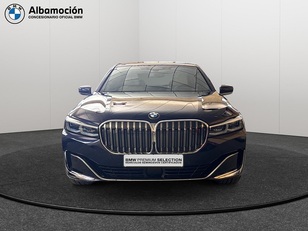 Fotos de BMW Serie 7 745Le color Azul. Año 2020. 290KW(394CV). Híbrido Electro/Gasolina. En concesionario Albamocion S.L. ALBACETE de Albacete