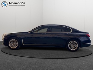 Fotos de BMW Serie 7 745Le color Azul. Año 2020. 290KW(394CV). Híbrido Electro/Gasolina. En concesionario Albamocion S.L. ALBACETE de Albacete