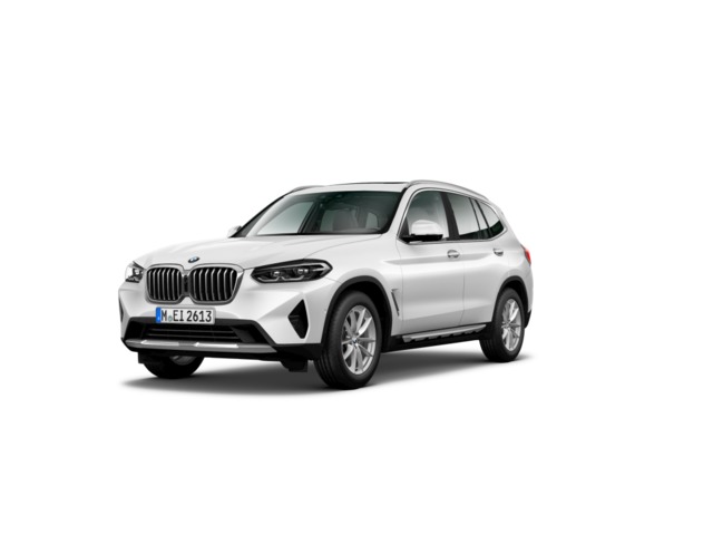 BMW X3 xDrive20d color Blanco. Año 2024. 140KW(190CV). Diésel. En concesionario Movilnorte El Carralero de Madrid