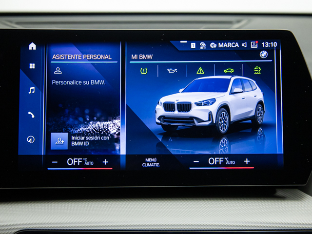 BMW X1 sDrive18d color Blanco. Año 2023. 110KW(150CV). Diésel. En concesionario BMW Fuenteolid Valladolid de Valladolid