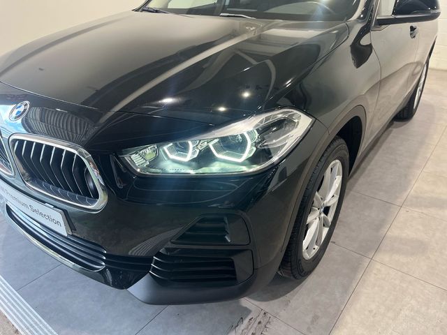 BMW X2 sDrive16d color Negro. Año 2021. 85KW(116CV). Diésel. En concesionario Motor Munich Cadi - Manresa - VO de Barcelona