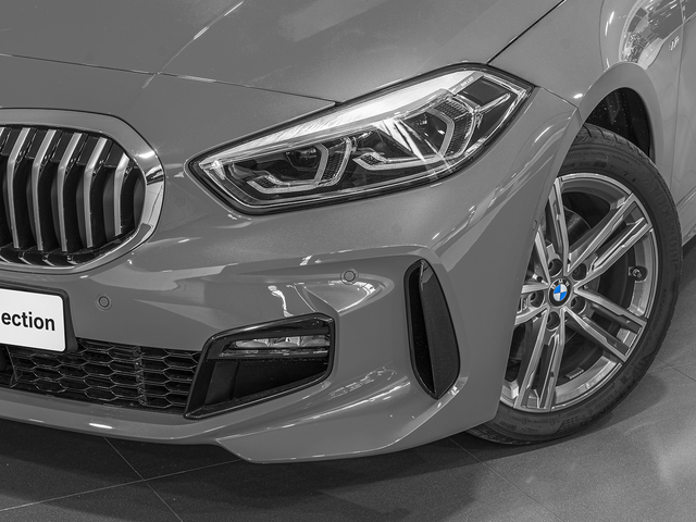 BMW Serie 1 118d color Gris. Año 2024. 110KW(150CV). Diésel. En concesionario Caetano Cuzco, Alcalá de Madrid
