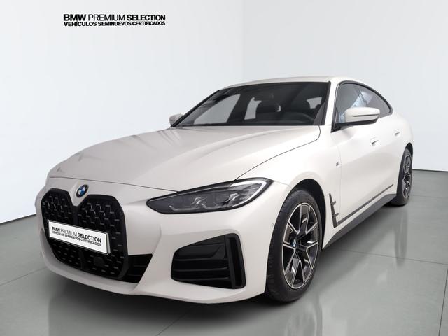 BMW Serie 4 420d Gran Coupe color Blanco. Año 2024. 140KW(190CV). Diésel. En concesionario Automotor Premium Viso - Málaga de Málaga