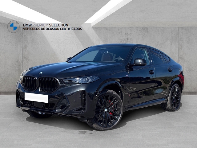 BMW X6 xDrive30d color Negro. Año 2025. 210KW(286CV). Diésel. En concesionario BMW Avilcar Ávila de Ávila