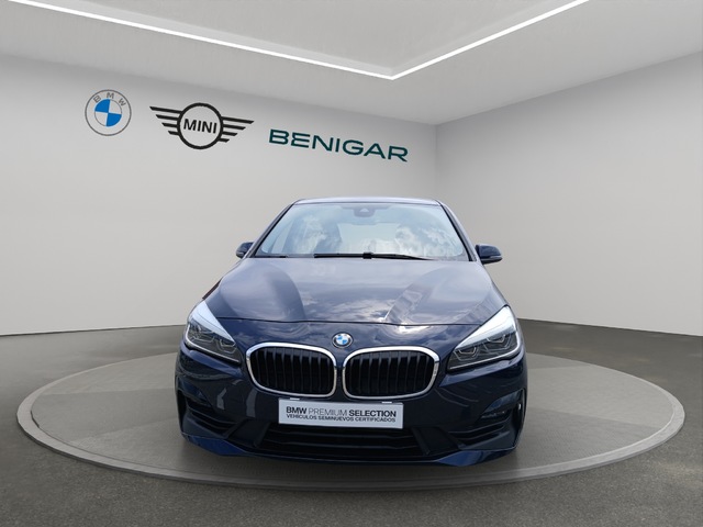 BMW Serie 2 216d Active Tourer color Azul. Año 2019. 85KW(116CV). Diésel. En concesionario GANDIA Automoviles Fersan, S.A. de Valencia