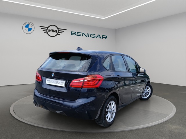 BMW Serie 2 216d Active Tourer color Azul. Año 2019. 85KW(116CV). Diésel. En concesionario GANDIA Automoviles Fersan, S.A. de Valencia