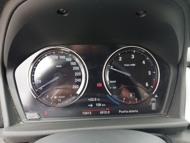 BMW Serie 2 216d Active Tourer color Azul. Año 2019. 85KW(116CV). Diésel. En concesionario GANDIA Automoviles Fersan, S.A. de Valencia