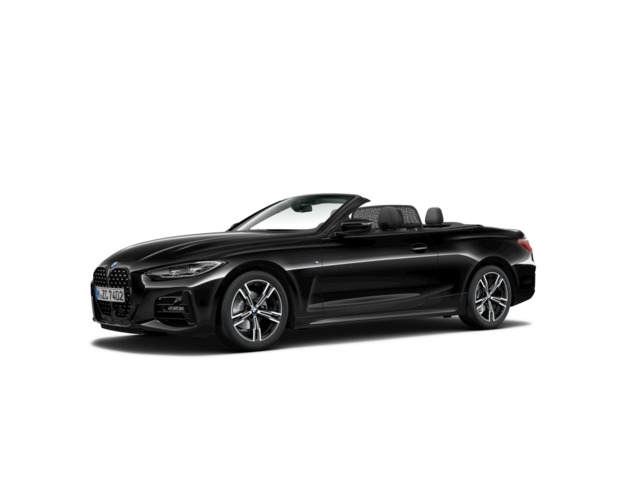 BMW Serie 4 420i Cabrio color Negro. Año 2024. 135KW(184CV). Gasolina. En concesionario Proa Premium Palma de Baleares