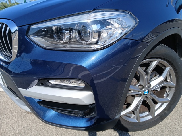 BMW X3 xDrive20d color Azul. Año 2019. 140KW(190CV). Diésel. En concesionario GANDIA Automoviles Fersan, S.A. de Valencia