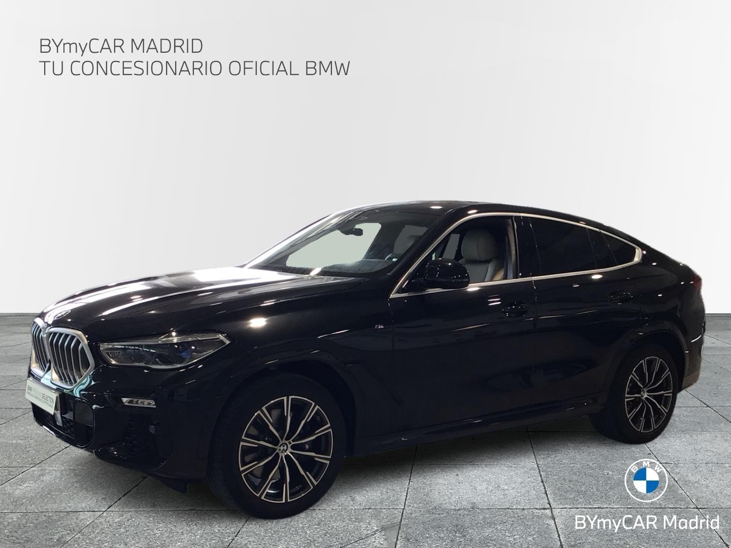 BMW X6 xDrive30d color Negro. Año 2021. 210KW(286CV). Diésel. En concesionario BYmyCAR Madrid - Alcalá de Madrid