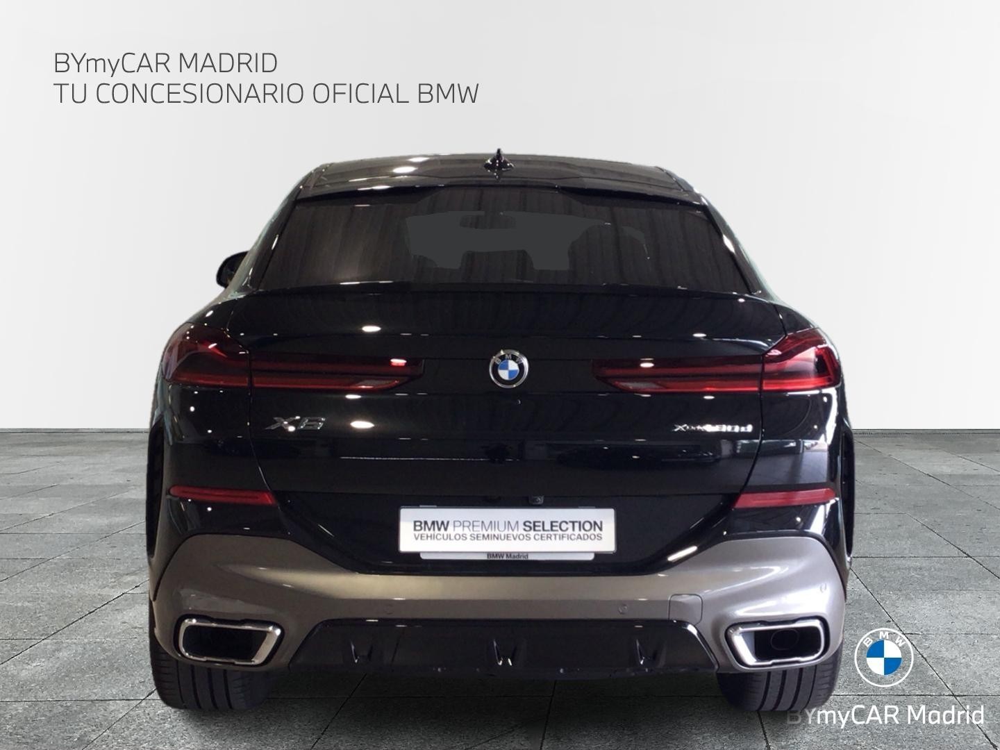 BMW X6 xDrive30d color Negro. Año 2021. 210KW(286CV). Diésel. En concesionario BYmyCAR Madrid - Alcalá de Madrid
