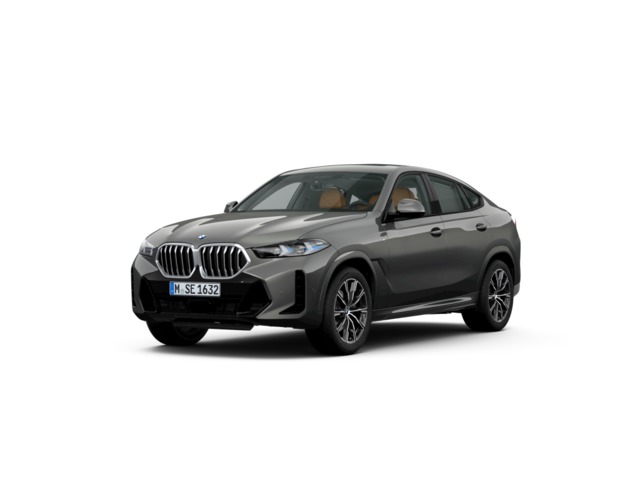 BMW X6 xDrive30d color Gris. Año 2024. 210KW(286CV). Diésel. En concesionario Movitransa Cars Jerez de Cádiz
