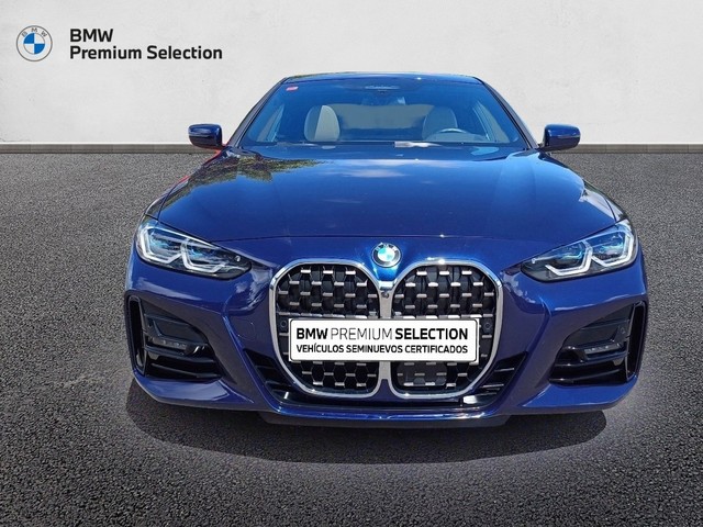 BMW Serie 4 420i Coupe color Azul. Año 2021. 135KW(184CV). Gasolina. En concesionario Marmotor de Las Palmas
