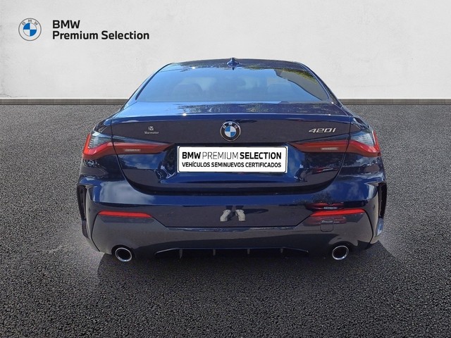 BMW Serie 4 420i Coupe color Azul. Año 2021. 135KW(184CV). Gasolina. En concesionario Marmotor de Las Palmas