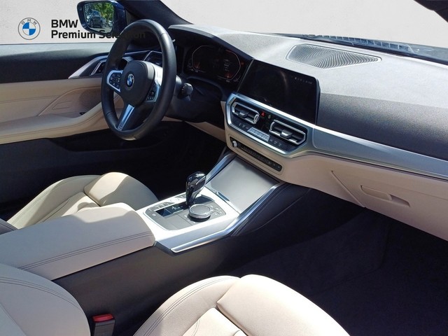 BMW Serie 4 420i Coupe color Azul. Año 2021. 135KW(184CV). Gasolina. En concesionario Marmotor de Las Palmas