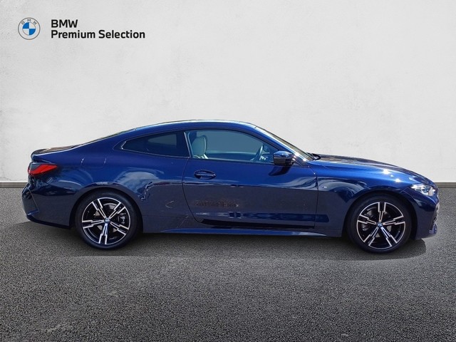 BMW Serie 4 420i Coupe color Azul. Año 2021. 135KW(184CV). Gasolina. En concesionario Marmotor de Las Palmas
