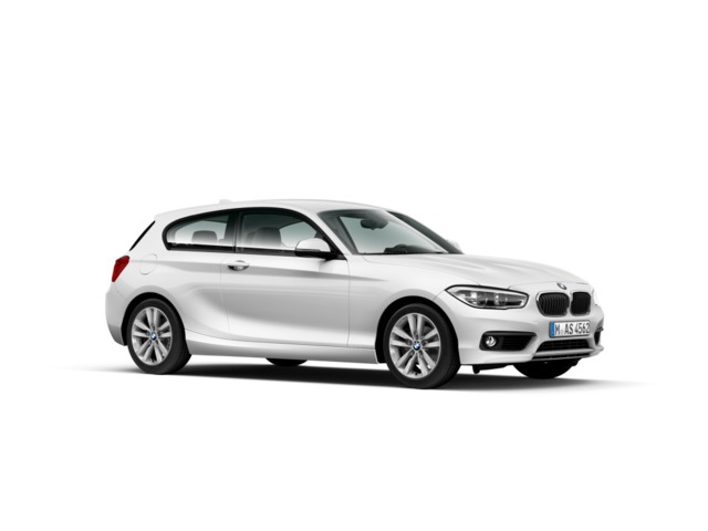 BMW Serie 1 116d color Blanco. Año 2016. 85KW(116CV). Diésel. En concesionario Marmotor de Las Palmas