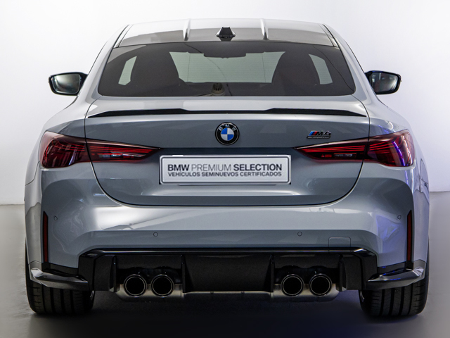 BMW M M4 Coupe color Gris. Año 2025. 390KW(530CV). Gasolina. En concesionario BMW Fuenteolid Valladolid de Valladolid