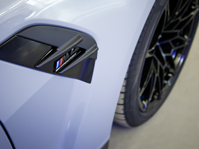 BMW M M4 Coupe color Gris. Año 2025. 390KW(530CV). Gasolina. En concesionario BMW Fuenteolid Valladolid de Valladolid