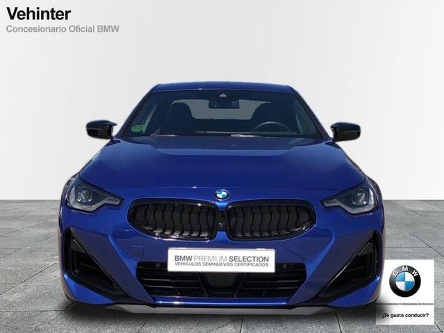 BMW Serie 2 M240i Coupe color Azul. Año 2023. 275KW(374CV). Gasolina. En concesionario Vehinter Alcorcón de Madrid