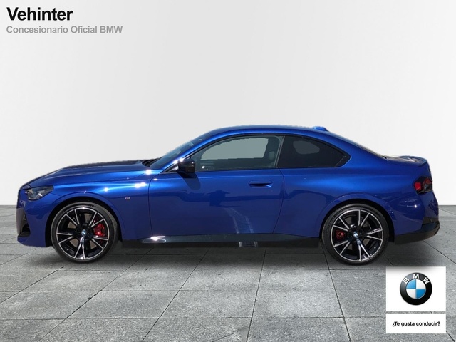 BMW Serie 2 M240i Coupe color Azul. Año 2023. 275KW(374CV). Gasolina. En concesionario Vehinter Alcorcón de Madrid