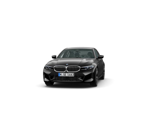 BMW Serie 3 320i color Negro. Año 2024. 135KW(184CV). Gasolina. En concesionario Vehinter Getafe de Madrid