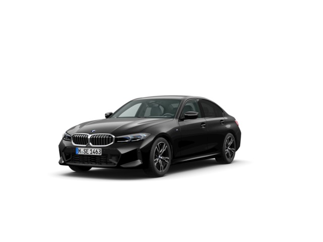 BMW Serie 3 320i color Negro. Año 2024. 135KW(184CV). Gasolina. En concesionario Vehinter Getafe de Madrid