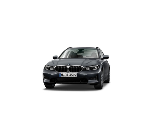 BMW Serie 3 318d Touring color Gris. Año 2021. 110KW(150CV). Diésel. En concesionario Auto Premier, S.A. - MADRID de Madrid