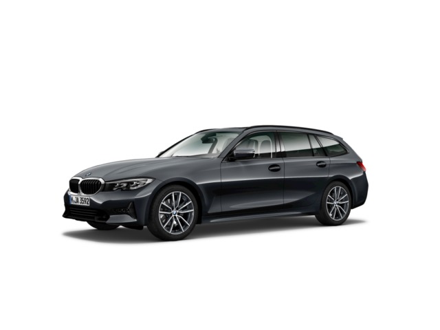 BMW Serie 3 318d Touring color Gris. Año 2021. 110KW(150CV). Diésel. En concesionario Auto Premier, S.A. - MADRID de Madrid